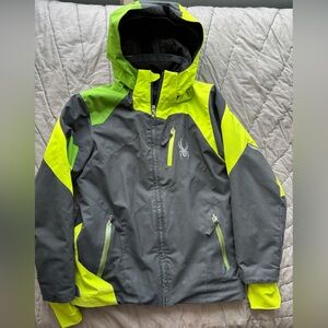 Spyder Softshell Ski Snow Jacket Coat - Youth Kids Size 14